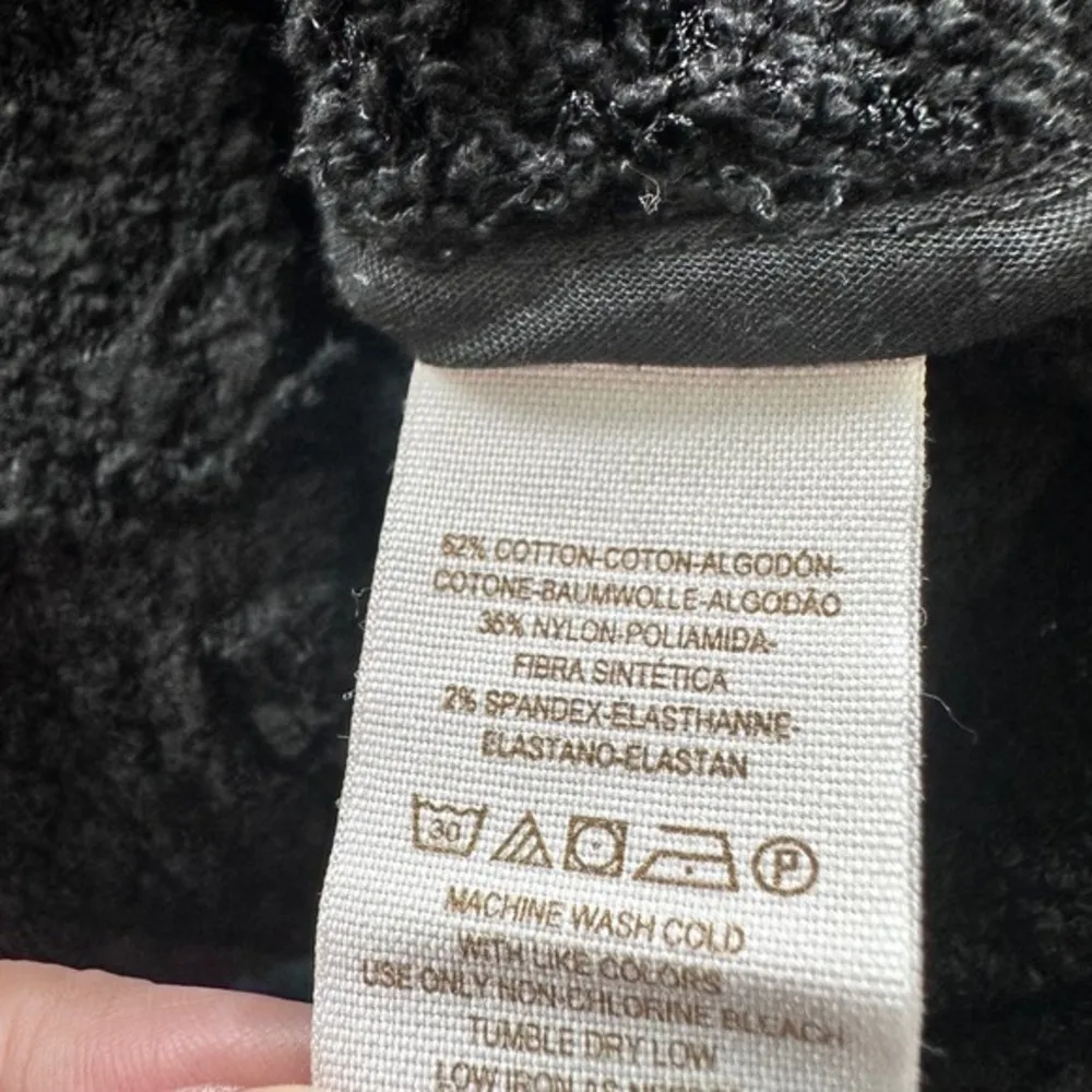 Free People Boho Lace Black Zip Jacket‎ size  S - Image 9