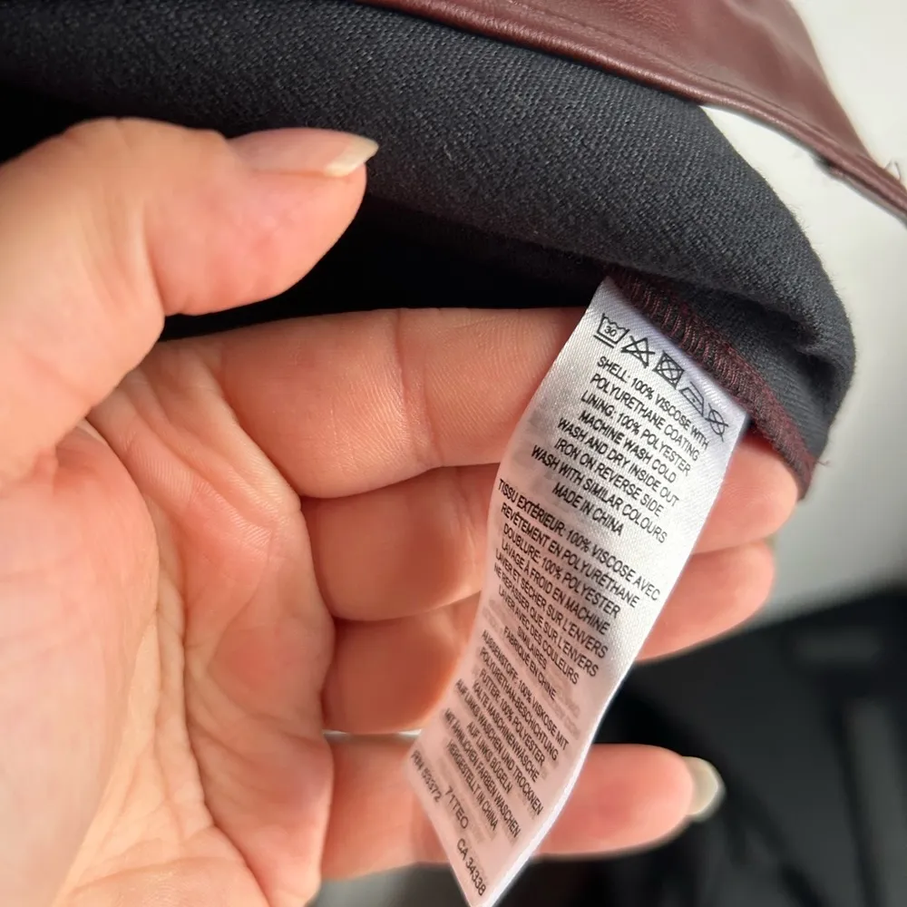 FRENCH CONNECTION CROLENDA FAUX LEATHER DRESS - Image 7