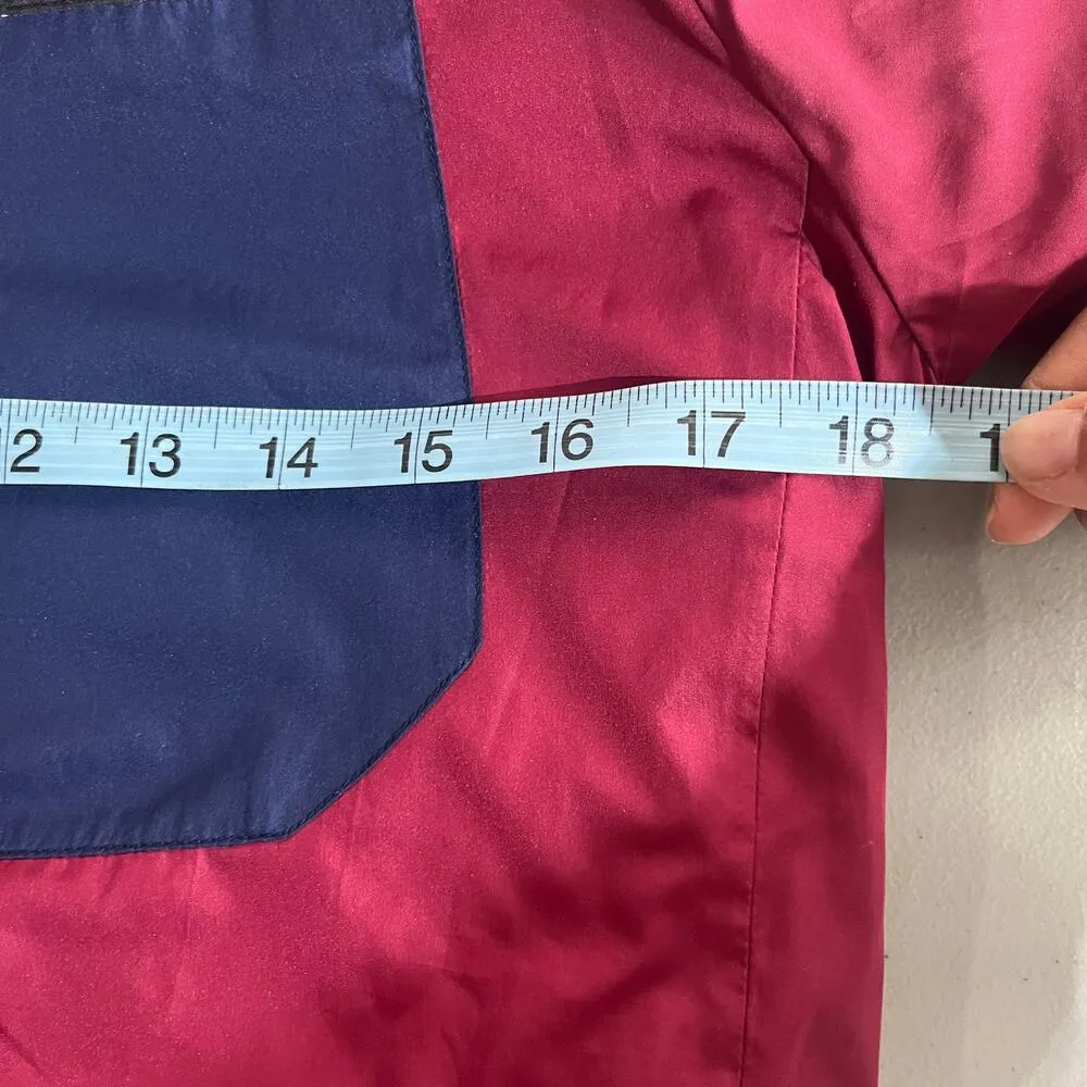 Patagonia Women's Red Snowbelle Reversible Quilted Jacket Liner  Size Small - Image 9