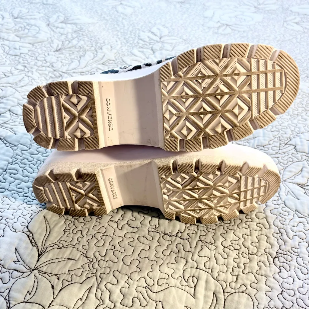 Converse Chuck Taylor All Star Lugged High Leopard Sneakers #571250C Sz 8.5💚 - Image 9