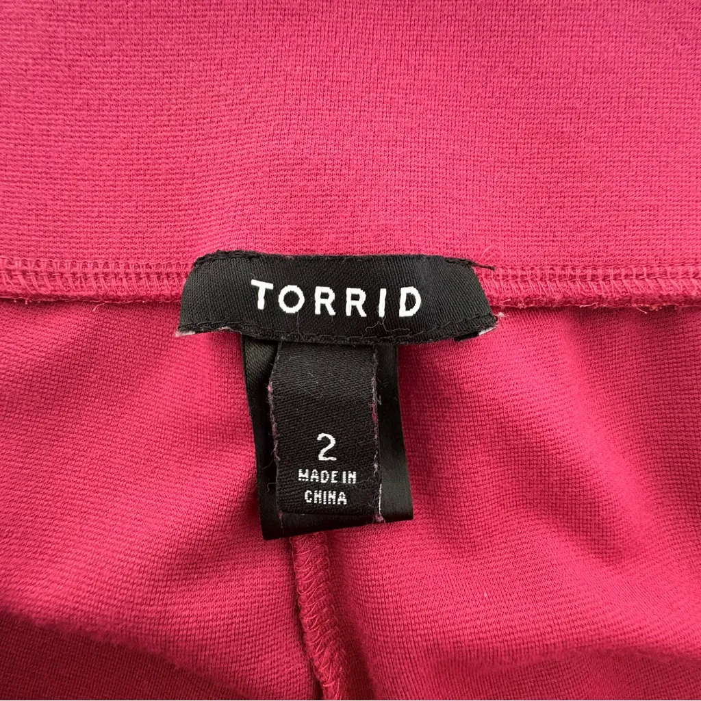 Torrid 2 Maxi Skirt Sheer Colorful Overlay with Built-in Shorts Boho Edgy Chic - Image 7