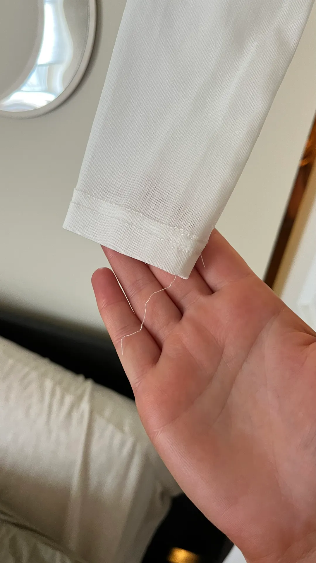 White Long Sleeve Dress - Image 6