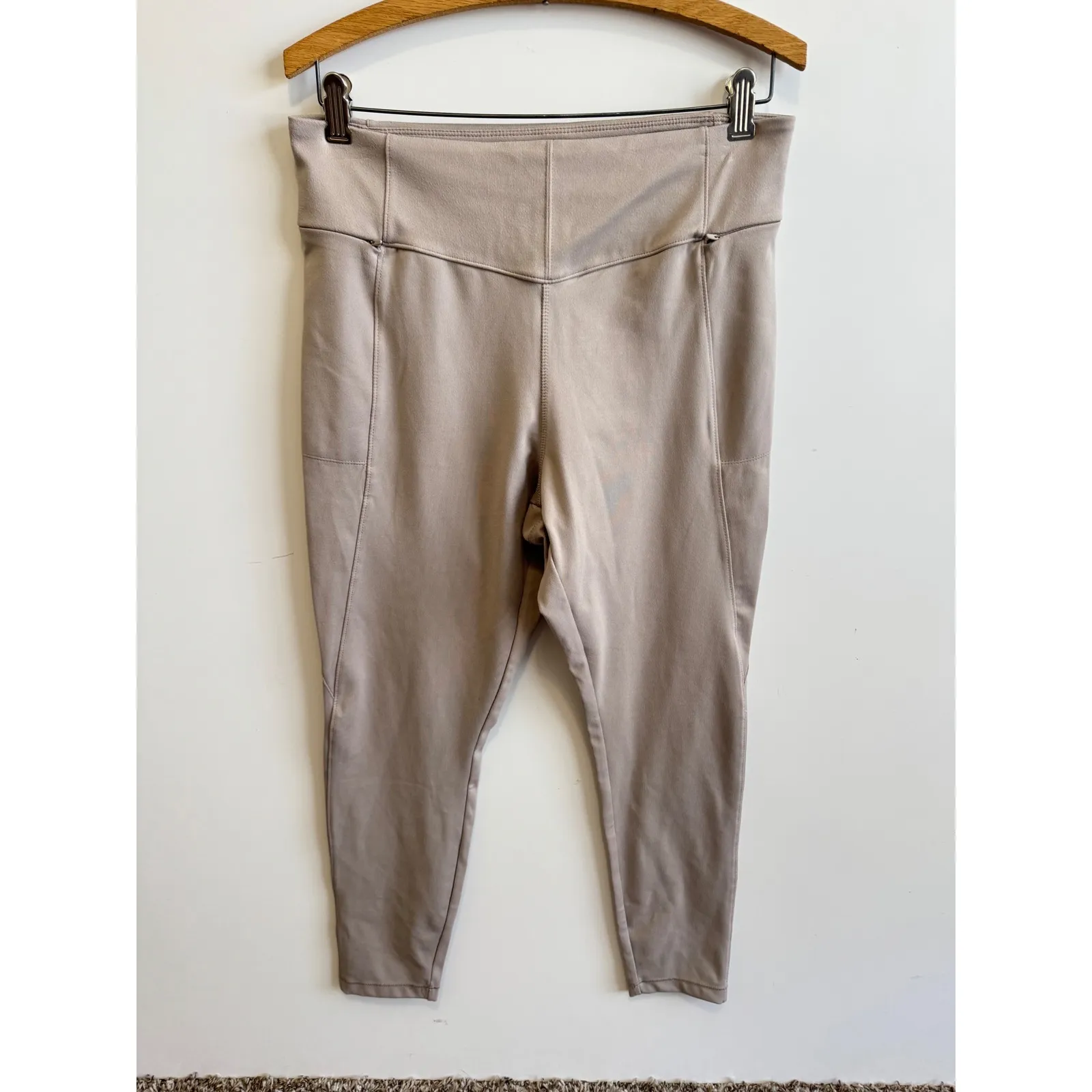 Danskin Womens Large L High Waist Athletic Yoga Workout Leggings‎ Pants Large - Image 6