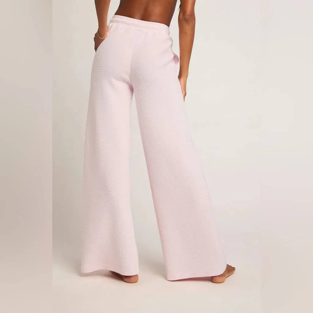 Negative Underwear Waffle Knit Track Pant in Puff, Size Small - Image 5