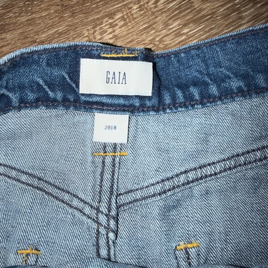 Gap x Cult Gaia Asymmetrical Denim Maxi Skirt Indigo Size 29 US 8 New with tags Blue - Image 11