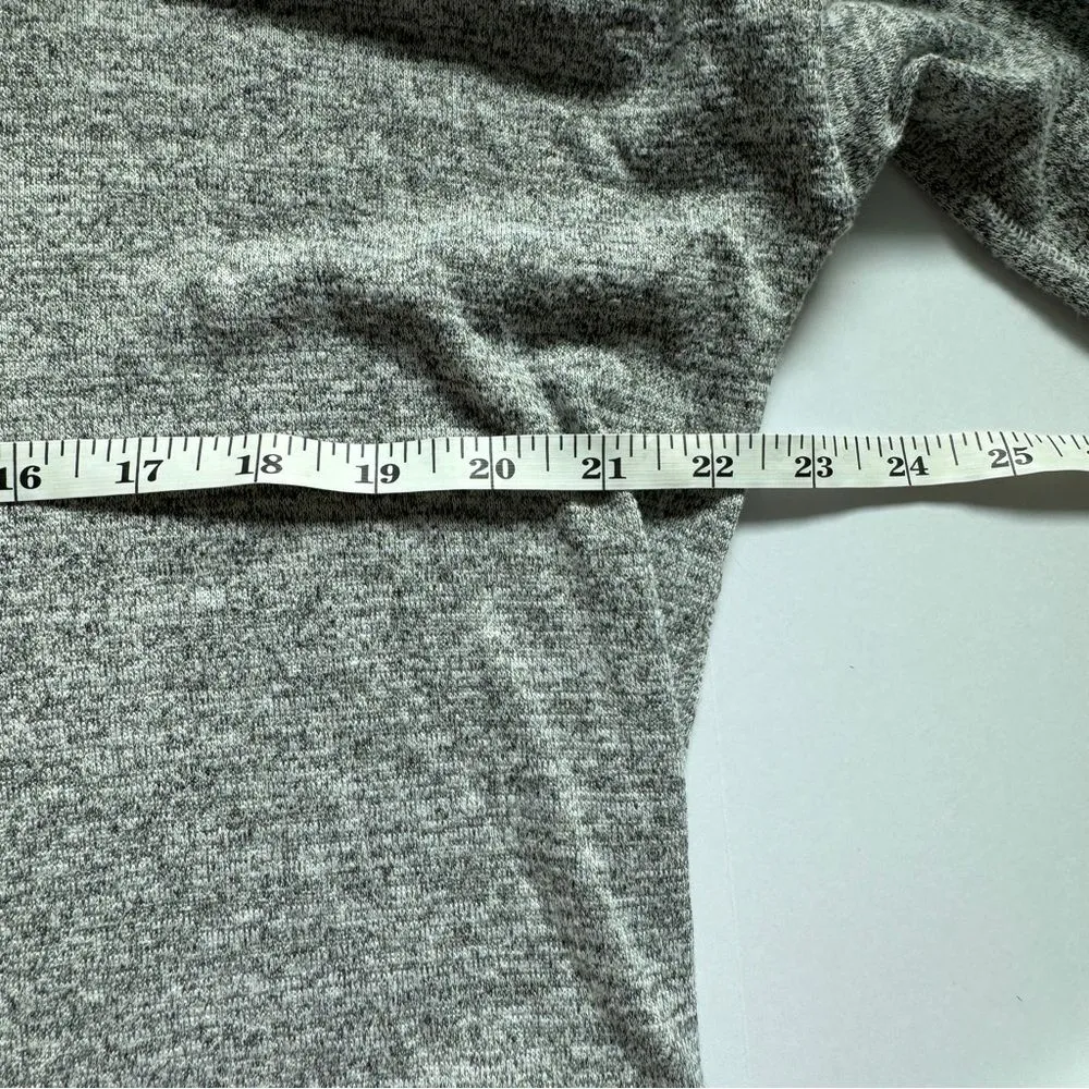 Rag & Bone Heather Gray Relaxed Long Sleeve Tee Size Medium - Image 4