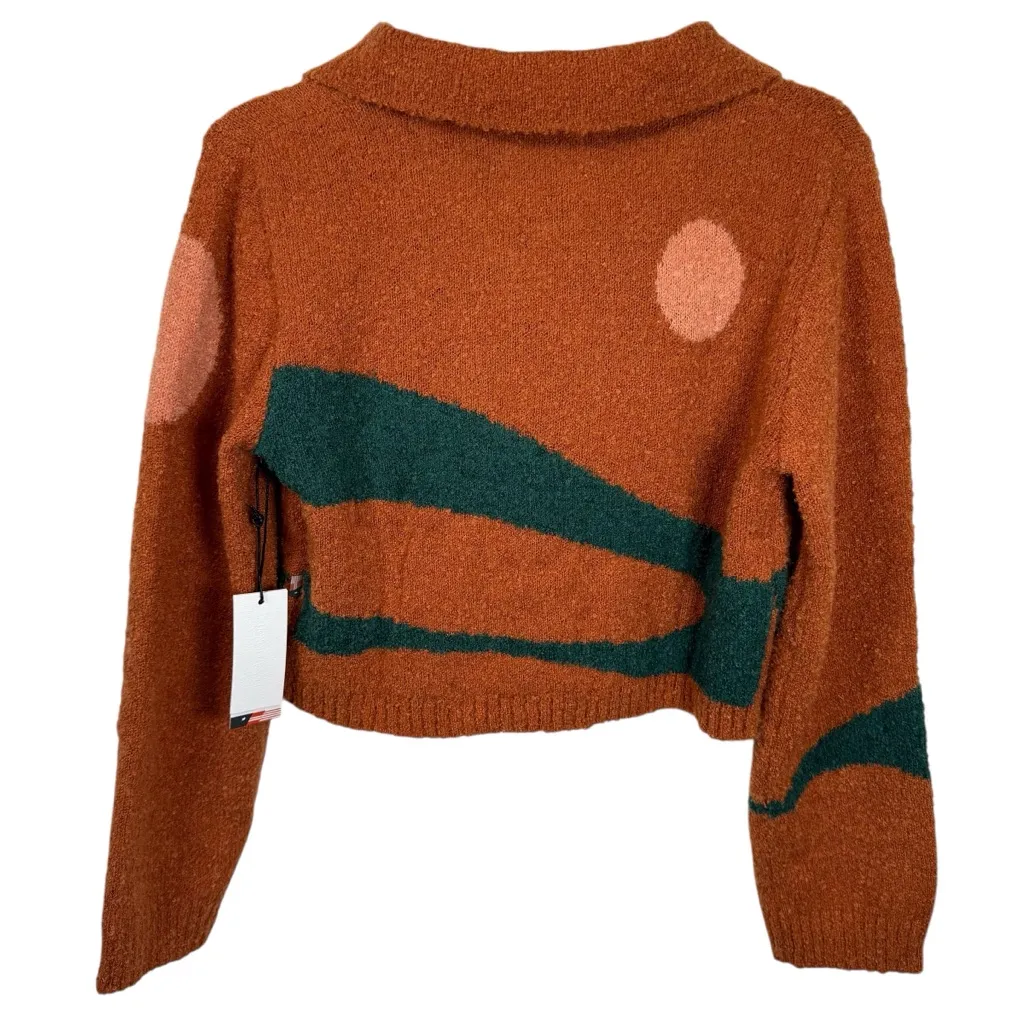 NWT Honor The Gift Super Soft Rust Colored Sweater Size Large Brown - Image 9