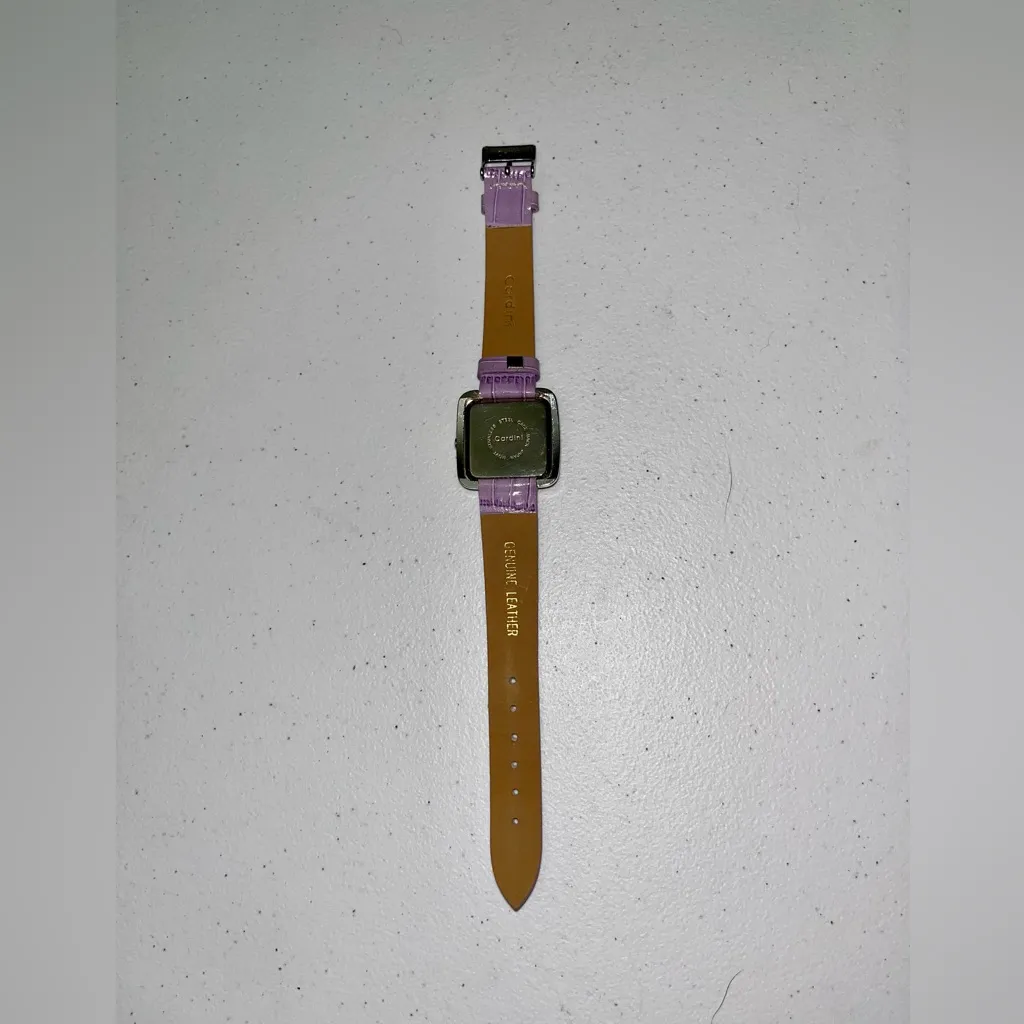 💜 Vintage Cardini Quartz Gemmed Ladies Analog Watch Silver - Image 3