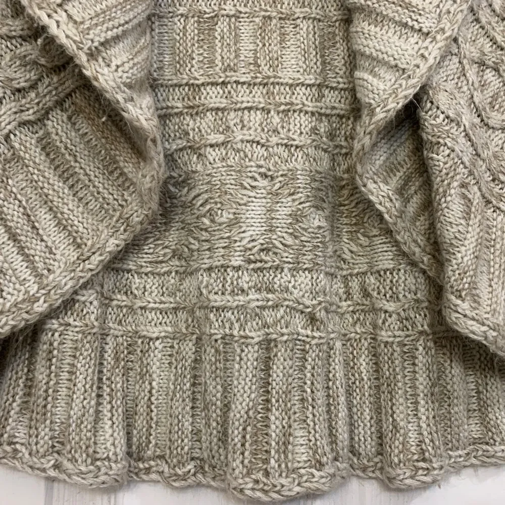 “It’s One Time” Sweater Vest 1224 Tan Size L - Image 3