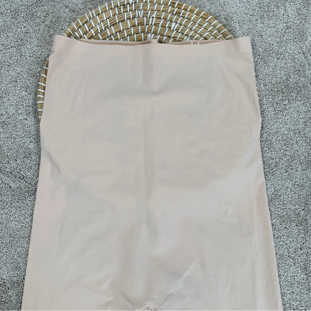 Spanx Women’s Thinstincts High-Waisted Mid-Thigh in Cream Plus Size 1X - Image 5