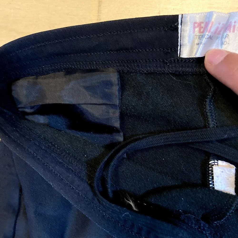 Pearl Izumi Technical Wear Cycling pants Ankle Zipper Drawstring Waist Black 25" - Image 2