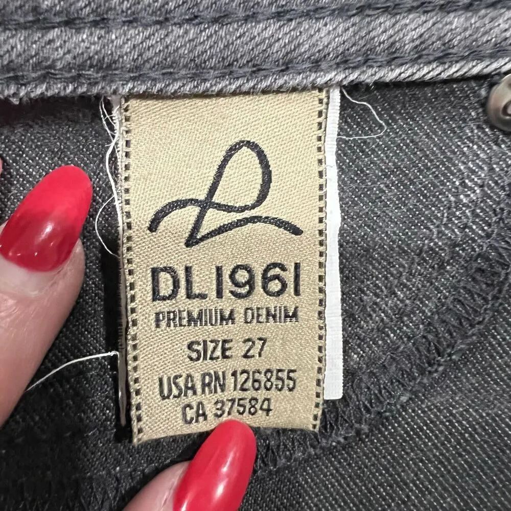 DL1961 Size 27 Jeans Emma Jegging Stone Gray 4way Stretch 360 Comfort Women's - Image 5