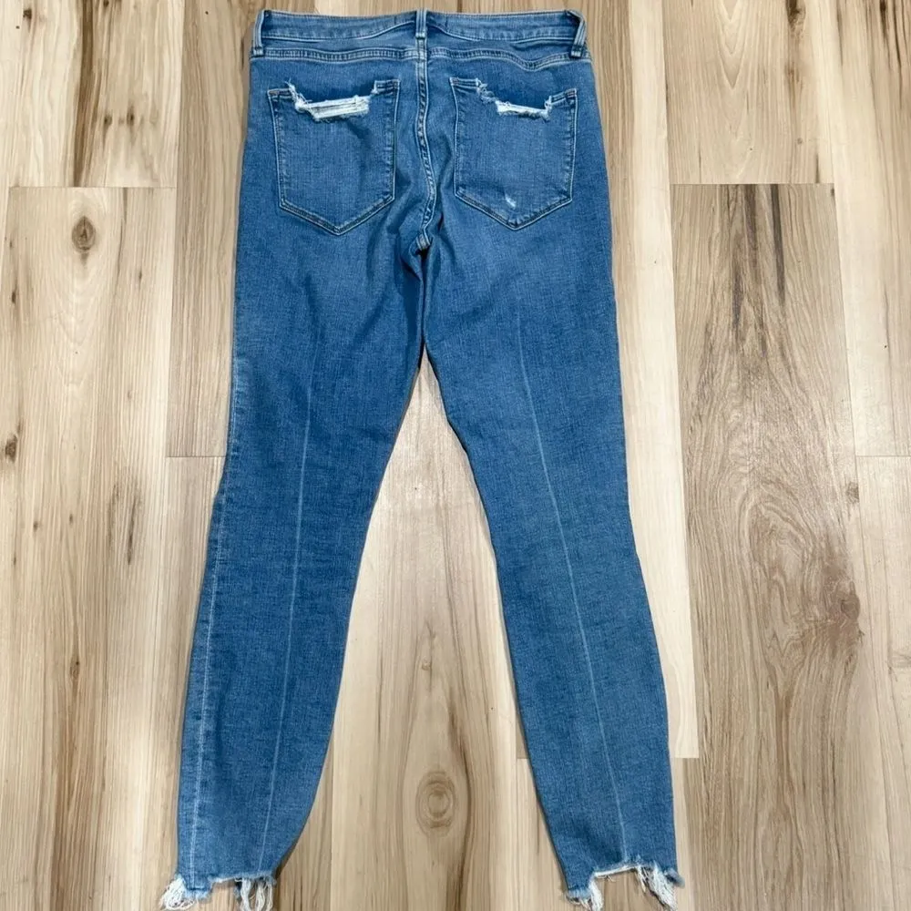 Abercrombie and Fitch Mid Rise Super Skinny Ankle Jeans Women’s 28/6 - Image 4