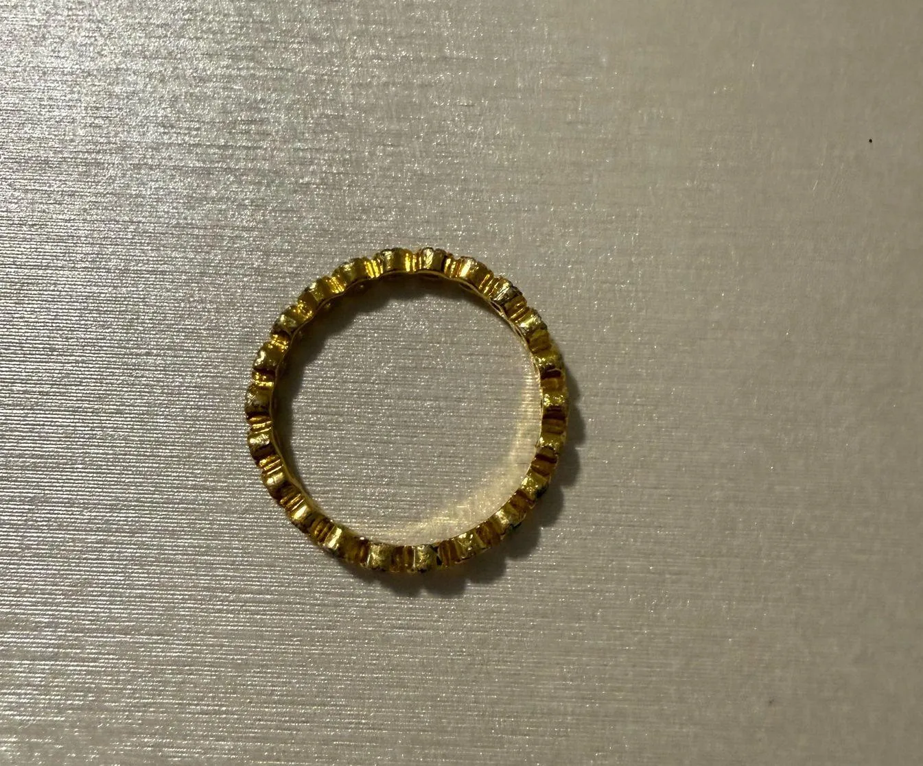 Blue jem ring Gold - Image 4