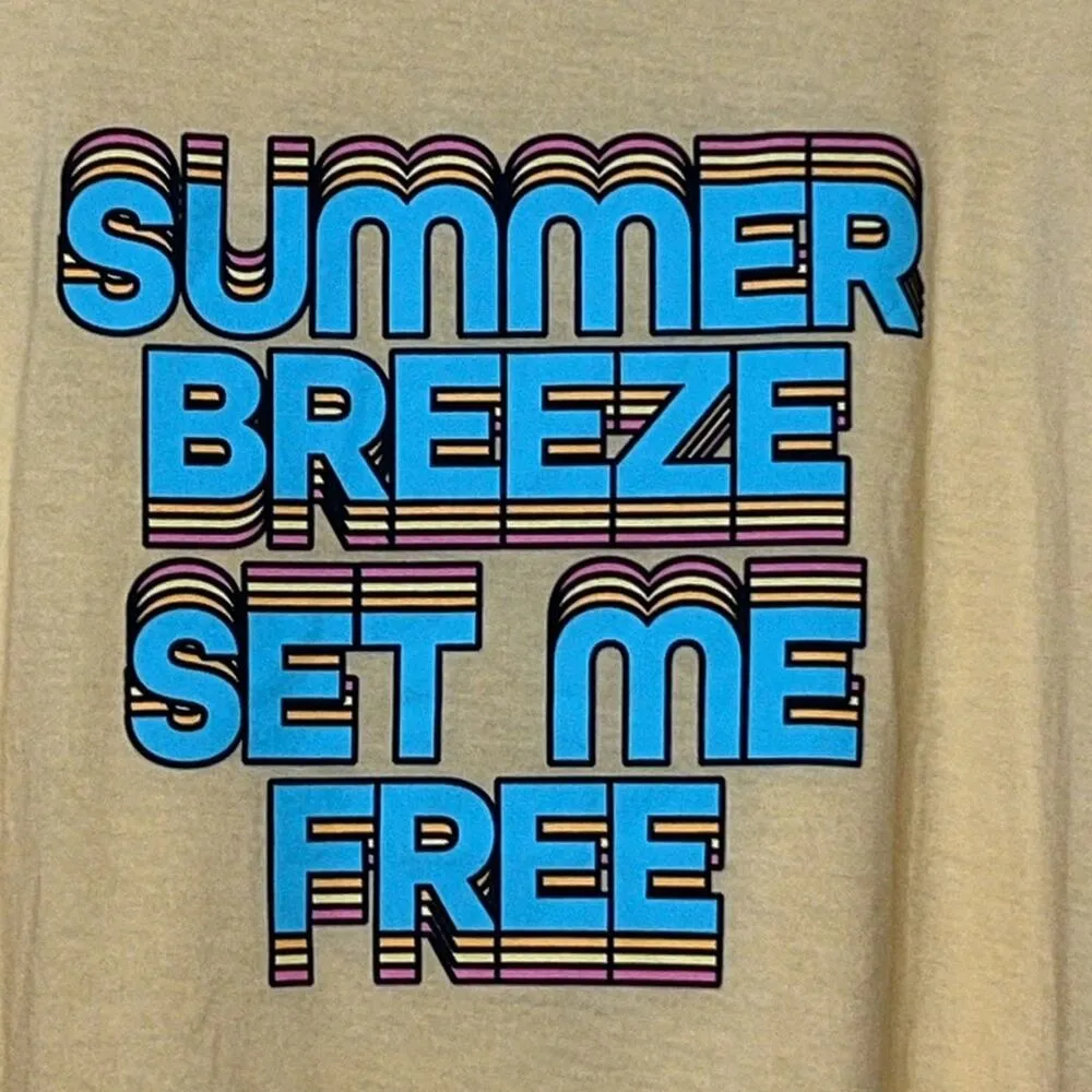 TORRID size 1 (1X) 14/16 yellow summer boxy tee short sleeve relaxed fit new - Image 2