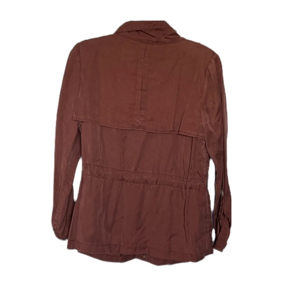 Anthropologie Cartonnier Anorak Utility Cargo Jacket | Rust | 6 - Image 3