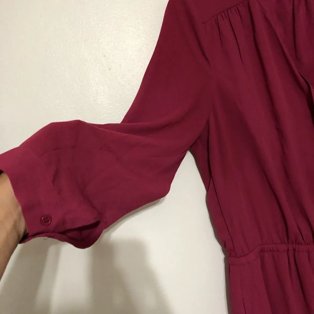 DR 2 danielrainn Wine Mid Length Dress - Image 6