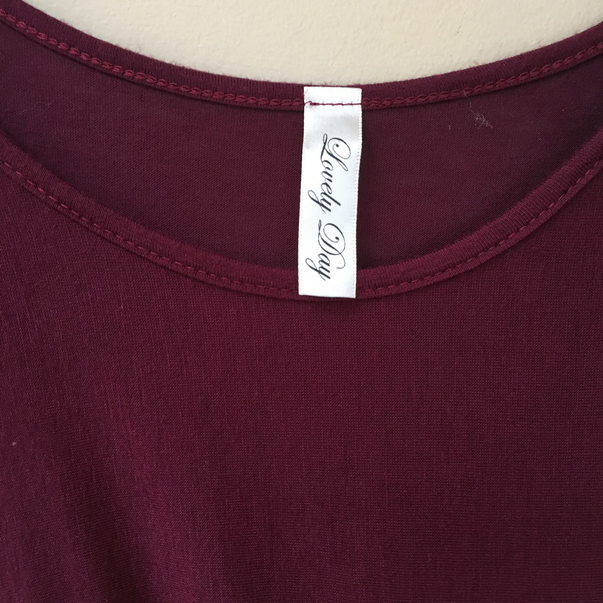 Faux Wrap 3/4 Sleeve Maxi Dress Size Small - Image 9