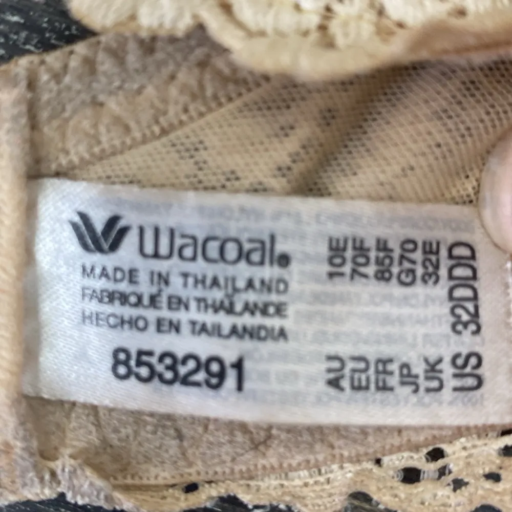 Wacoal Nude 85391 Embrace Lace Plunge Bra 32DDD - Image 8