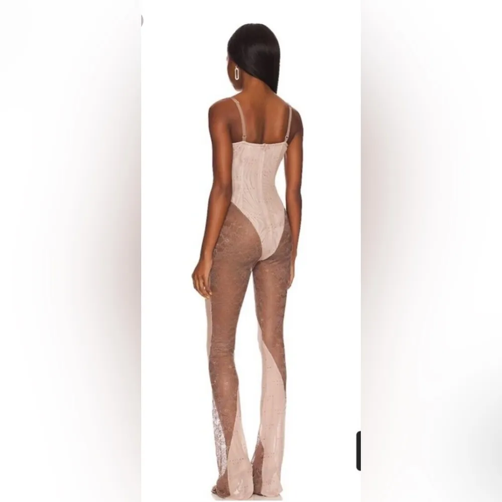 NWT Poster Girl The Jasmine Jumpsuit Marlboro Light Brown, size S - Image 3
