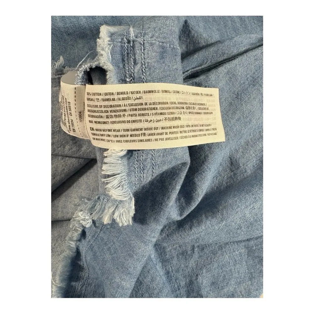 Abercrombie And Fitch Denim Dress Size Small - Image 6