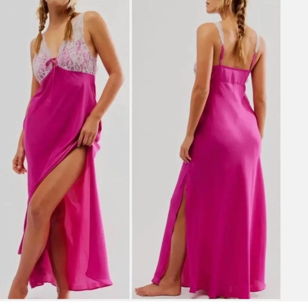 NWOT  Free People Intimately Countryside Maxi Slip Dress - Image 6