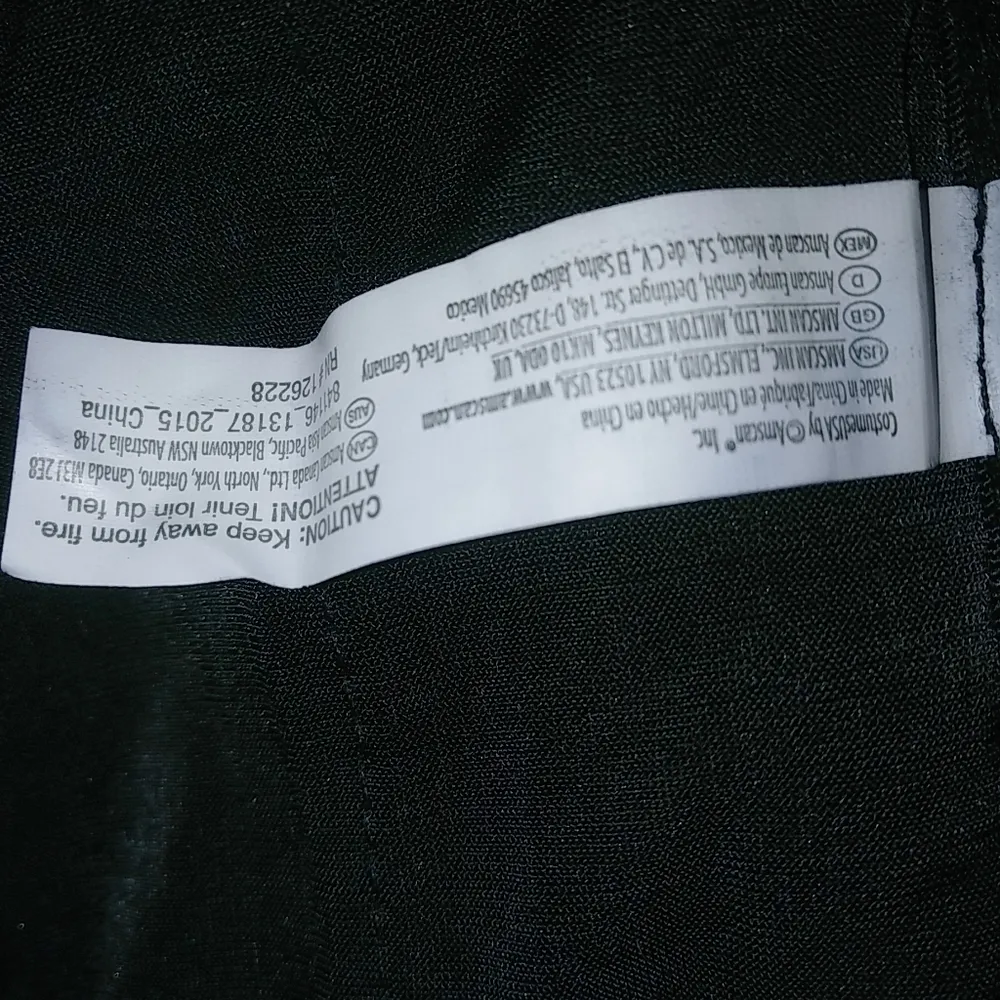 Black S/M Fringe Rows GoGo Dancer Mini Dress Size M - Image 8