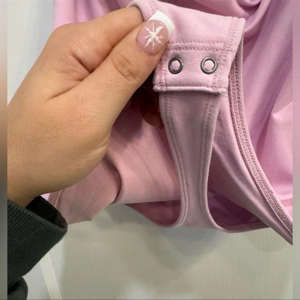 Abercrombie & Fitch Soft A&F Collection Asymmetrical Bodysuit - NWT - Size Large - Image 4