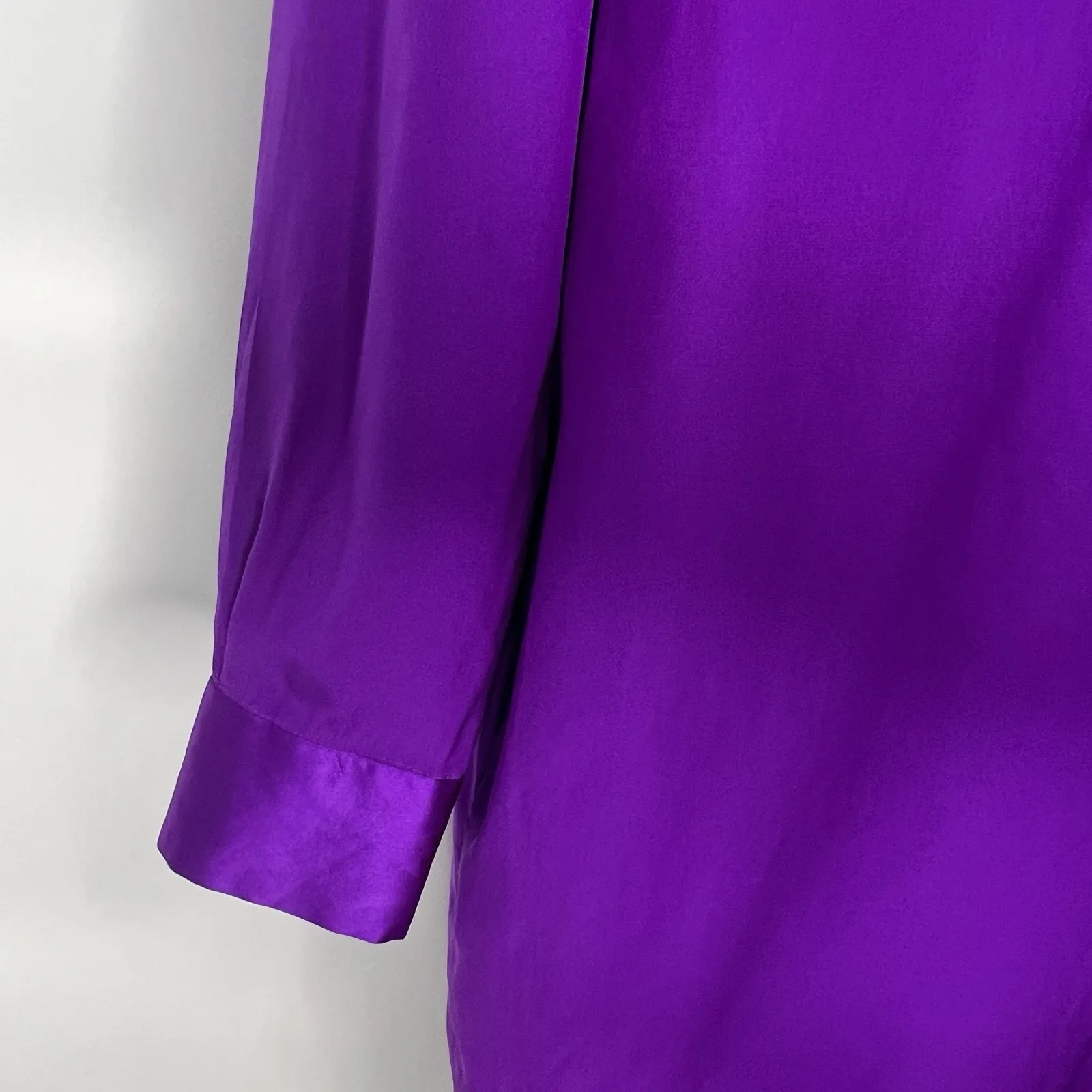 vintage Purple oscar de la renta dress Size 10 - Image 2