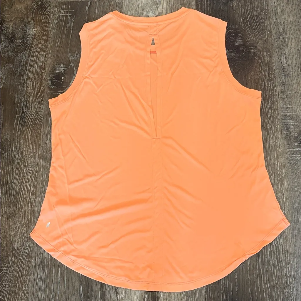 Soothfeel Orange Coral Racerback Sleeveless Activewear Tank Medium New NWT - Image 2