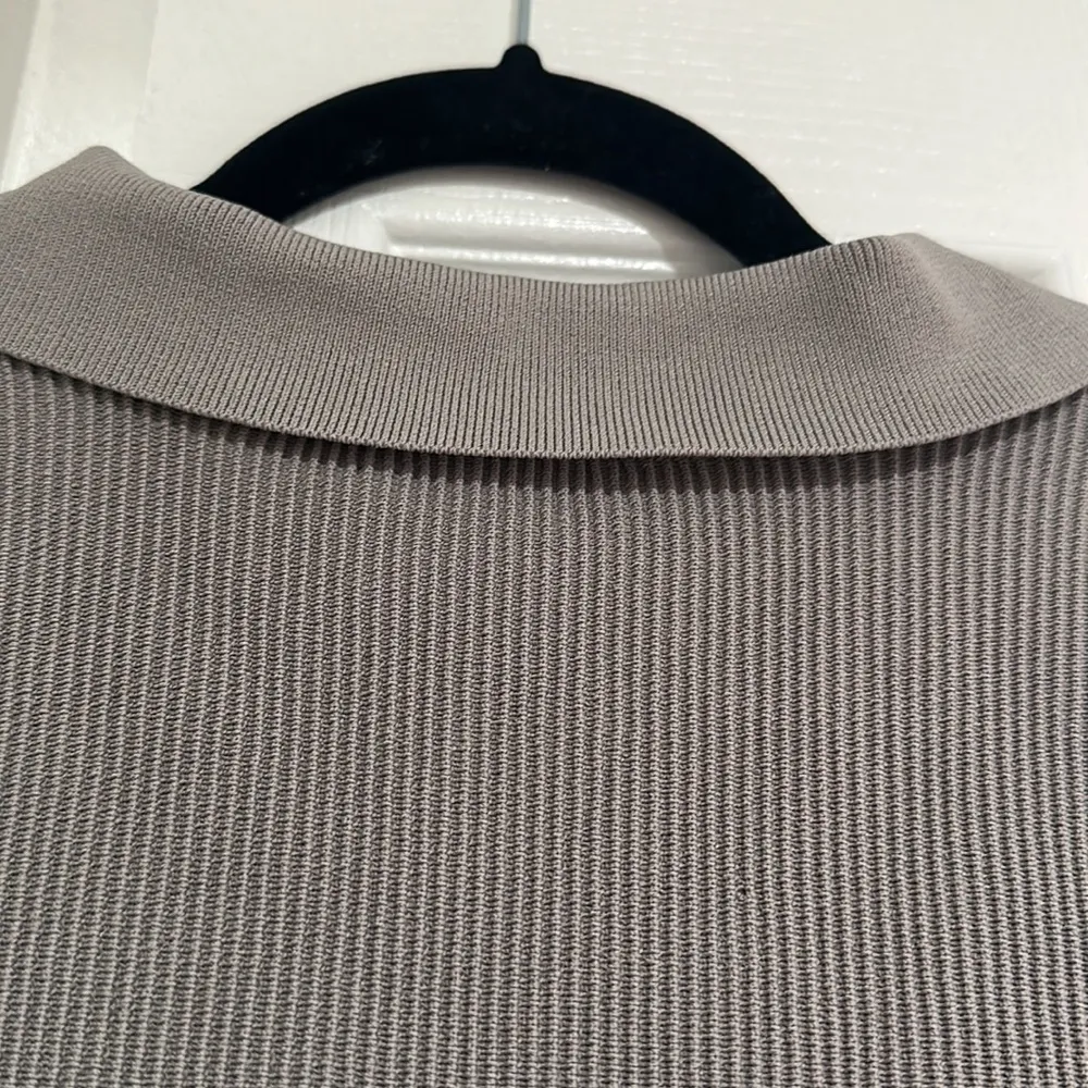 grey sculpt knit polo NWT - Image 8