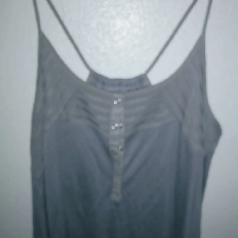 Jessica Simpson L Gray Snaps Tank Top - Image 3