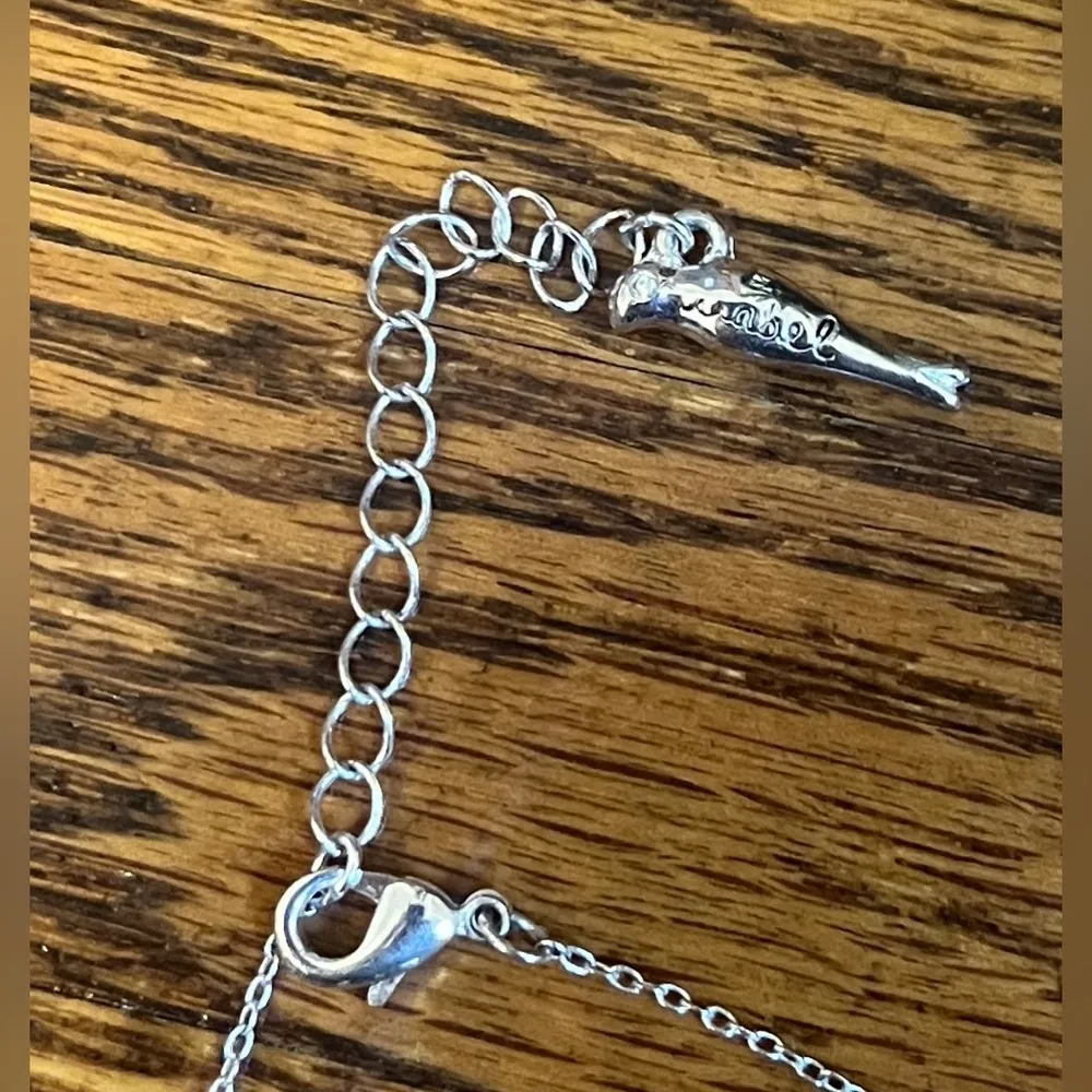 Chloe & Isabel Necklace and Bracelet set, Silver Tones, hammered silver look - Image 5