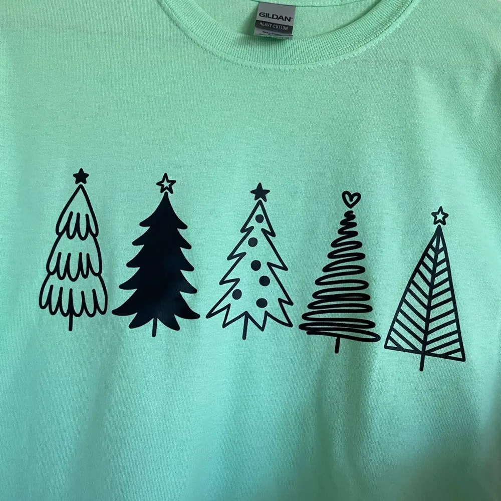 Christmas Tree Tee Small - Image 2
