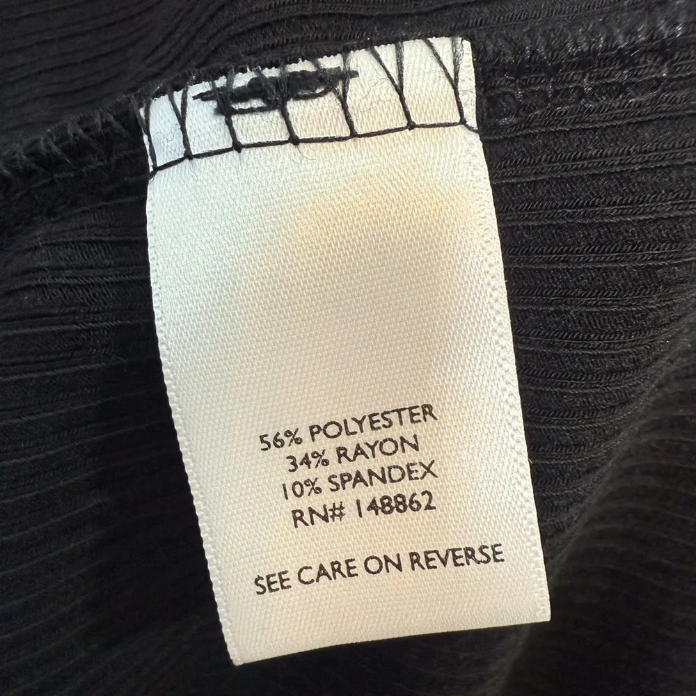 Torrid Super Soft Rib Flower O-Ring Tank Top W1349 Plus Size 6X - Image 9