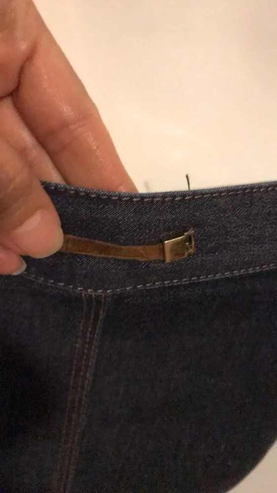 Gucci Denim Pencil Skirt - Image 2