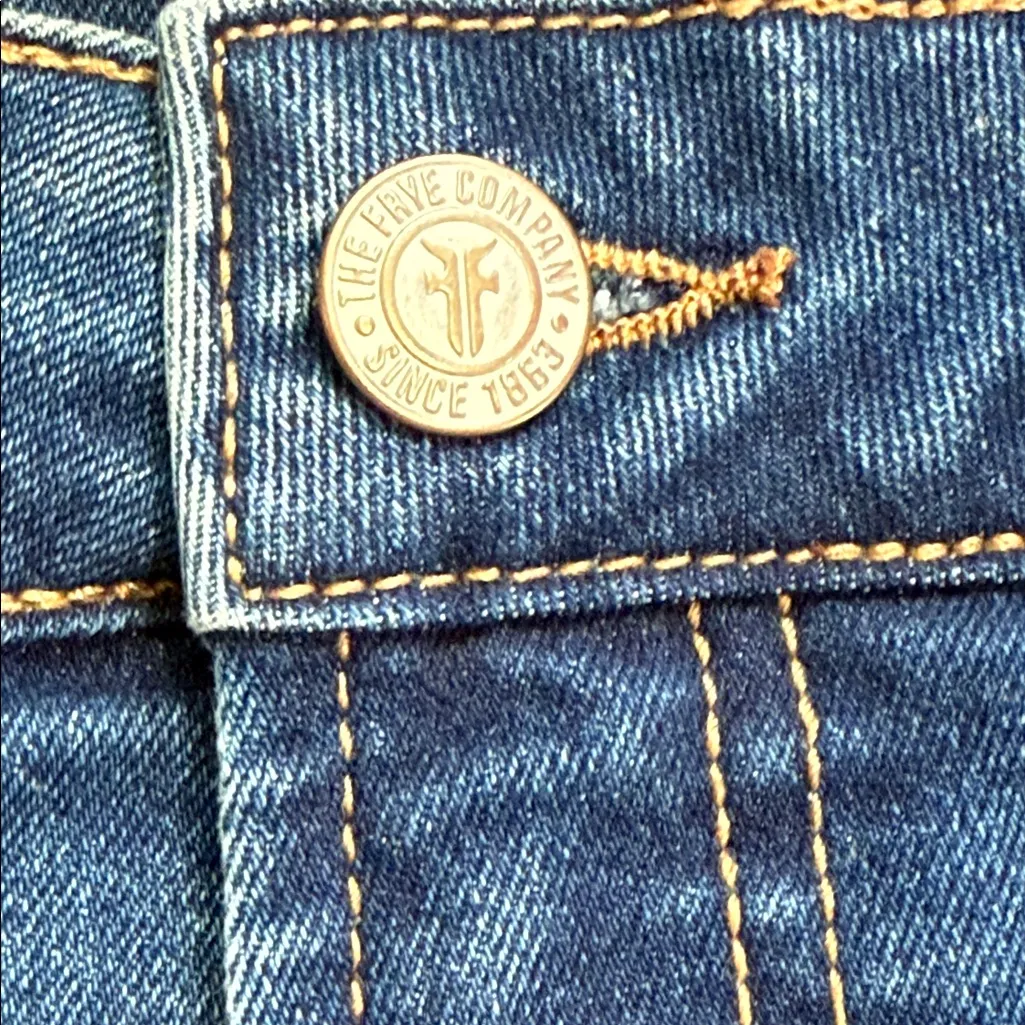 Frye Coastal cowgirl Relaxed Fit Blue Jeans for Women’s size 8/29 - Image 12