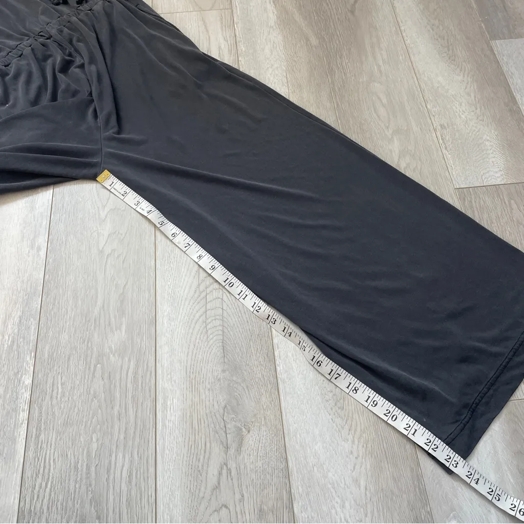 Azul Moussy Jumpsuit wide leg womens Gray small casual comfy minimalist lounge - Image 7