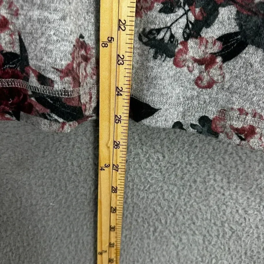 skyes the limit top womens petite large gray floral‎ funnel cowl neck feminine Size undefined - Image 3