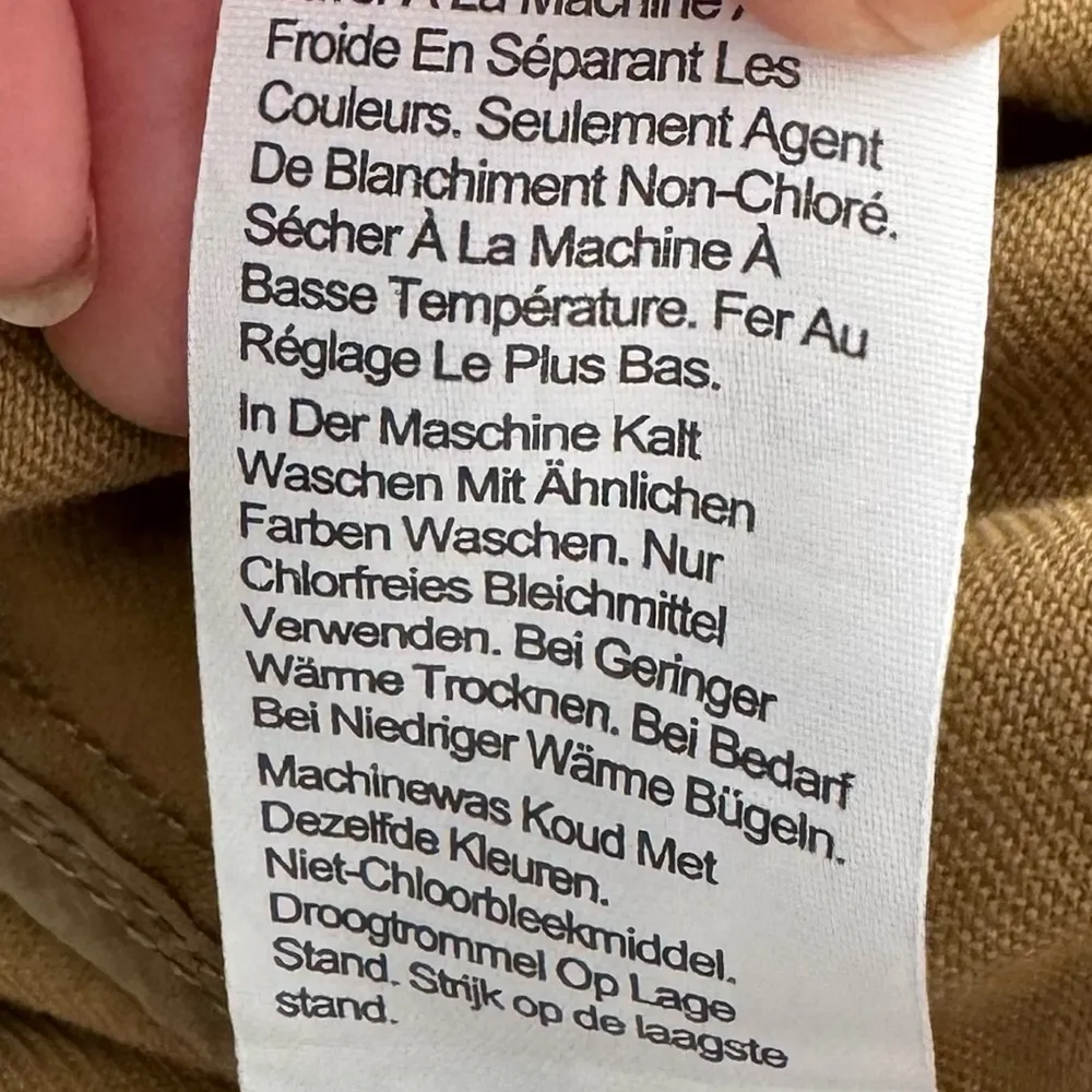 Madewell Crossover Regenerative tan oversized khaki blazer jacket, size XS - Image 15