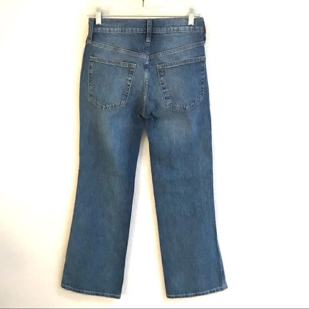 Gap vintage flare high rise wide leg denim jeans 25/0 - Image 2