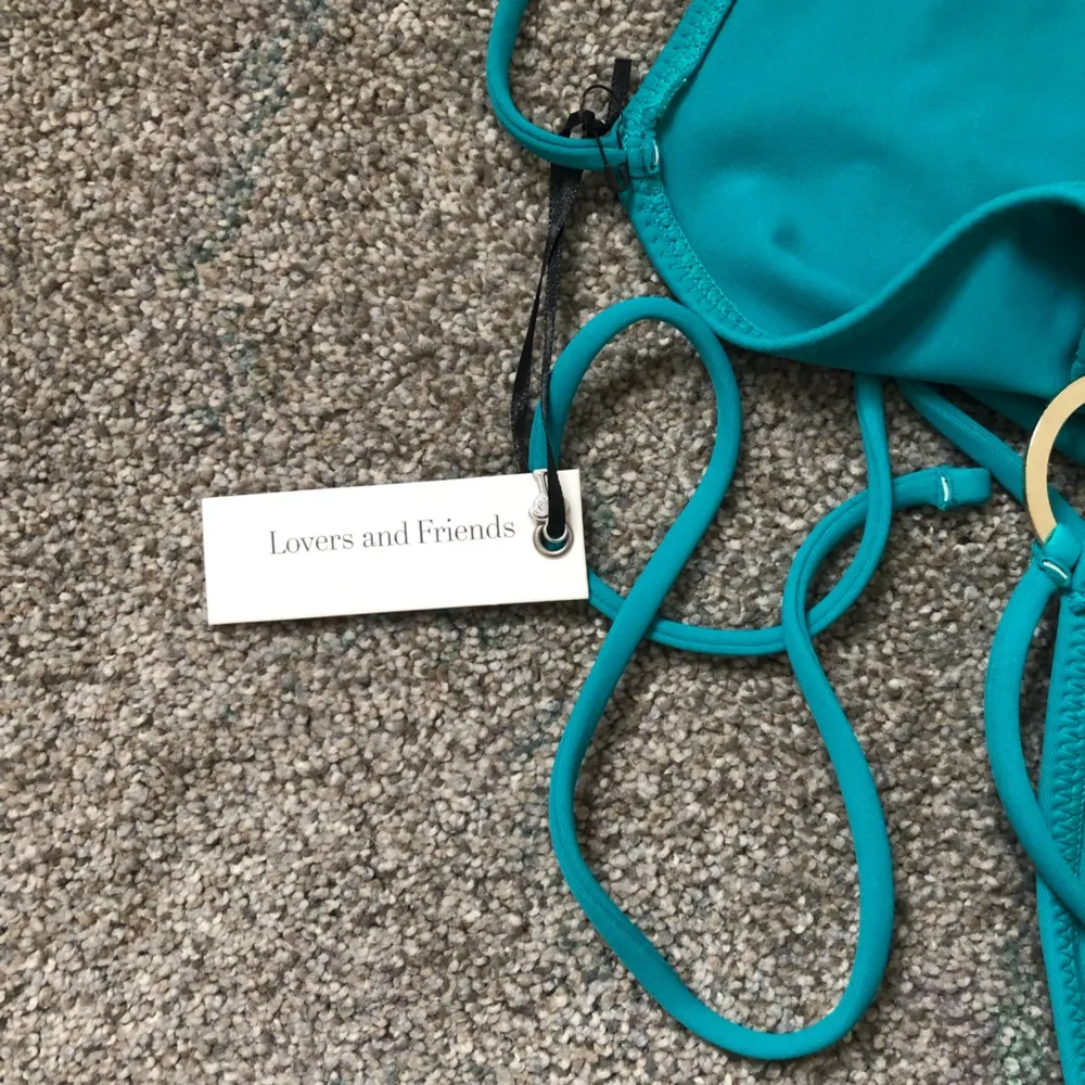 NWT Lovers & Friends All the Fun One Piece Swimsuit in Aquamarine Size Small - Image 5