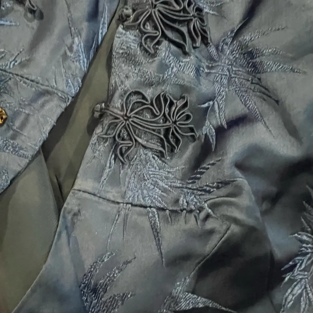 Royal Blue Cheongsam Elegant - Image 6