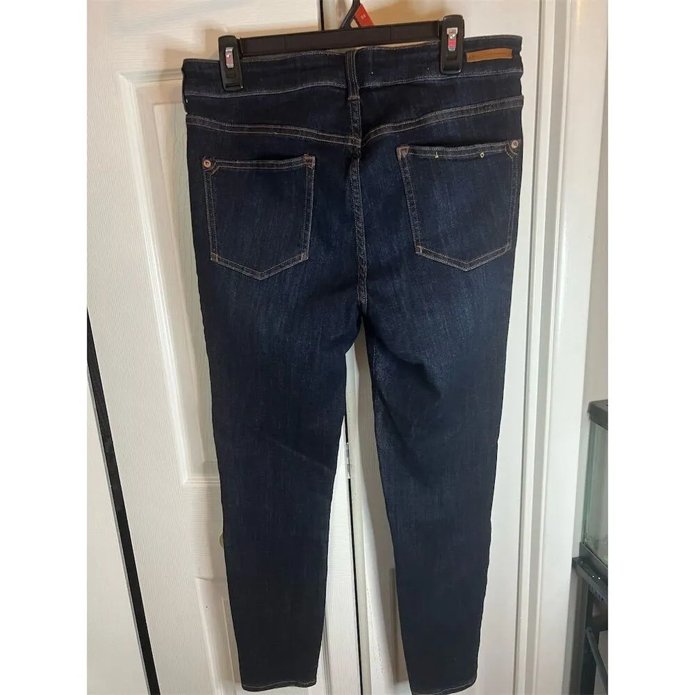 Pilcro by Anthropologie High-Rise Denim Jeans Women’s Size 31 Blue Dark … - Image 3