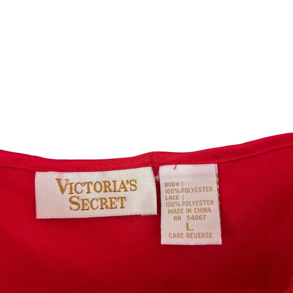 Vintage Victoria's Secret Gold Label Maxi Slip Dress Sz L - Image 4