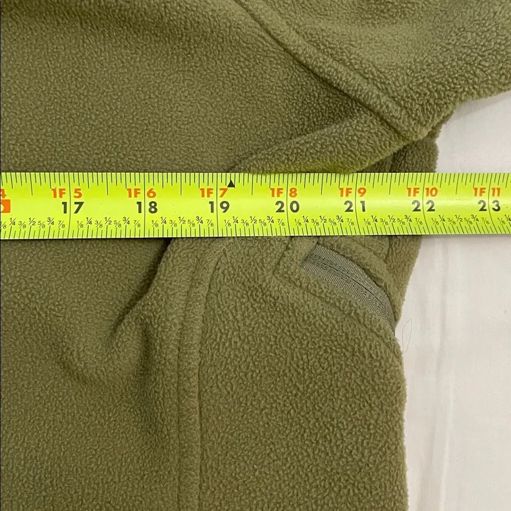 Oakley Olive Green Full Zip Fleece Jacket Womens Size XL Outdoors - Image 7