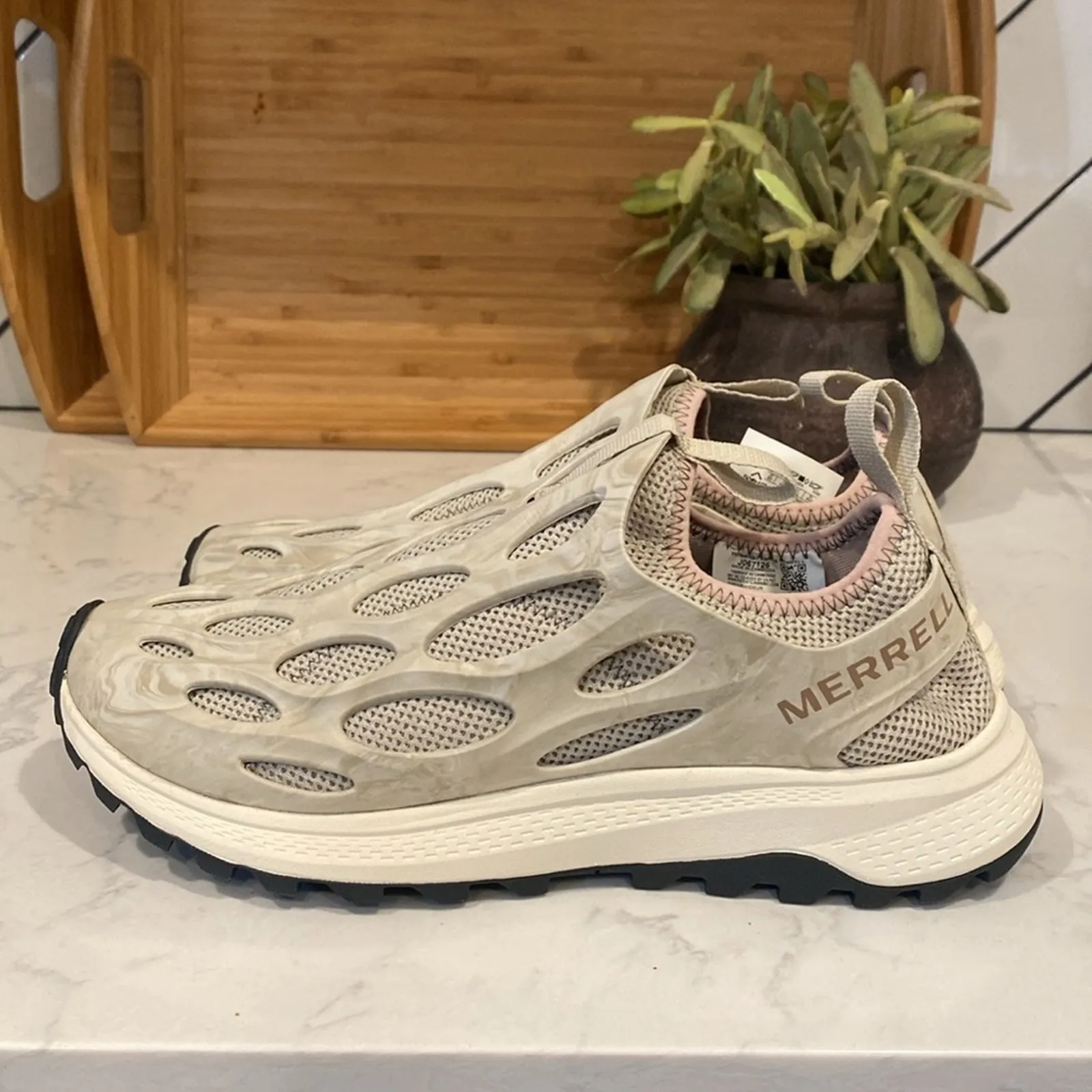 Merrell Hydro Runner water Shoes oyster Gorpcore outdoor vacation size 10.5 - Image 5