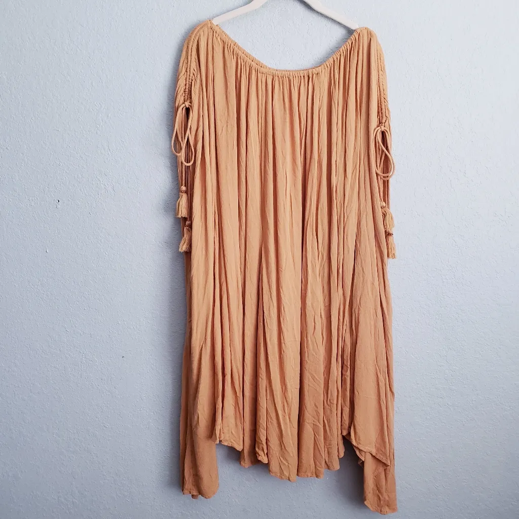 Free People Celeste Convertible Tunic / Skirt In Mossy Gold - Image 4