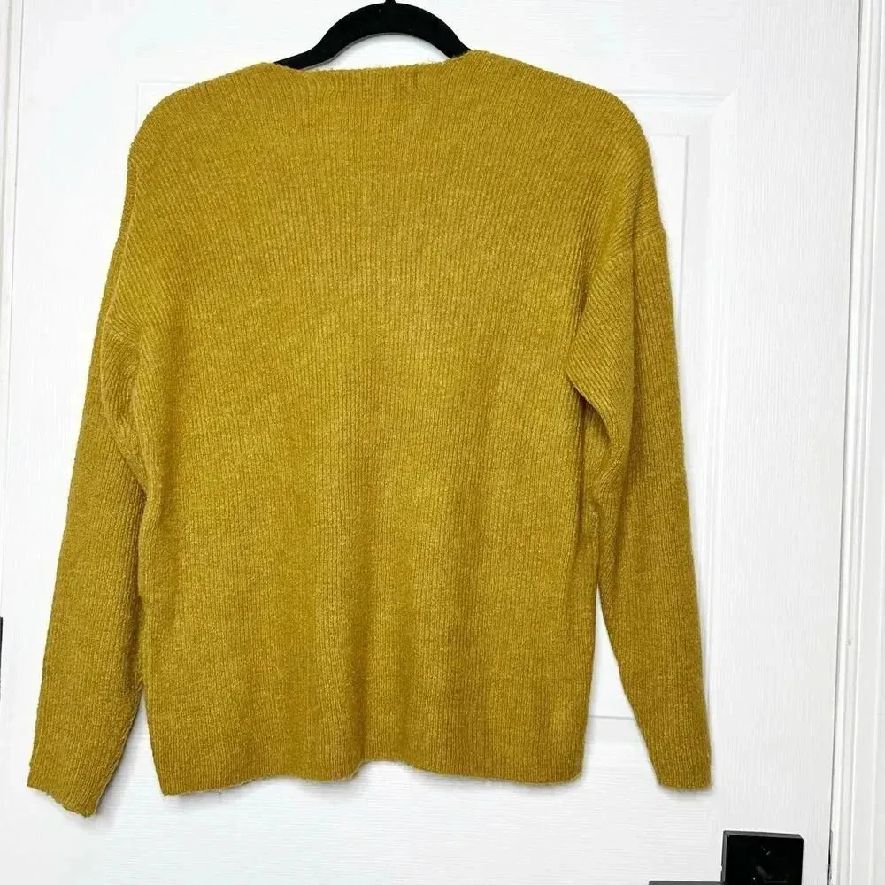 VERO MODA Crewlefile Size‎ S Drop Shoulder Knit Pullover Sweater - Image 5
