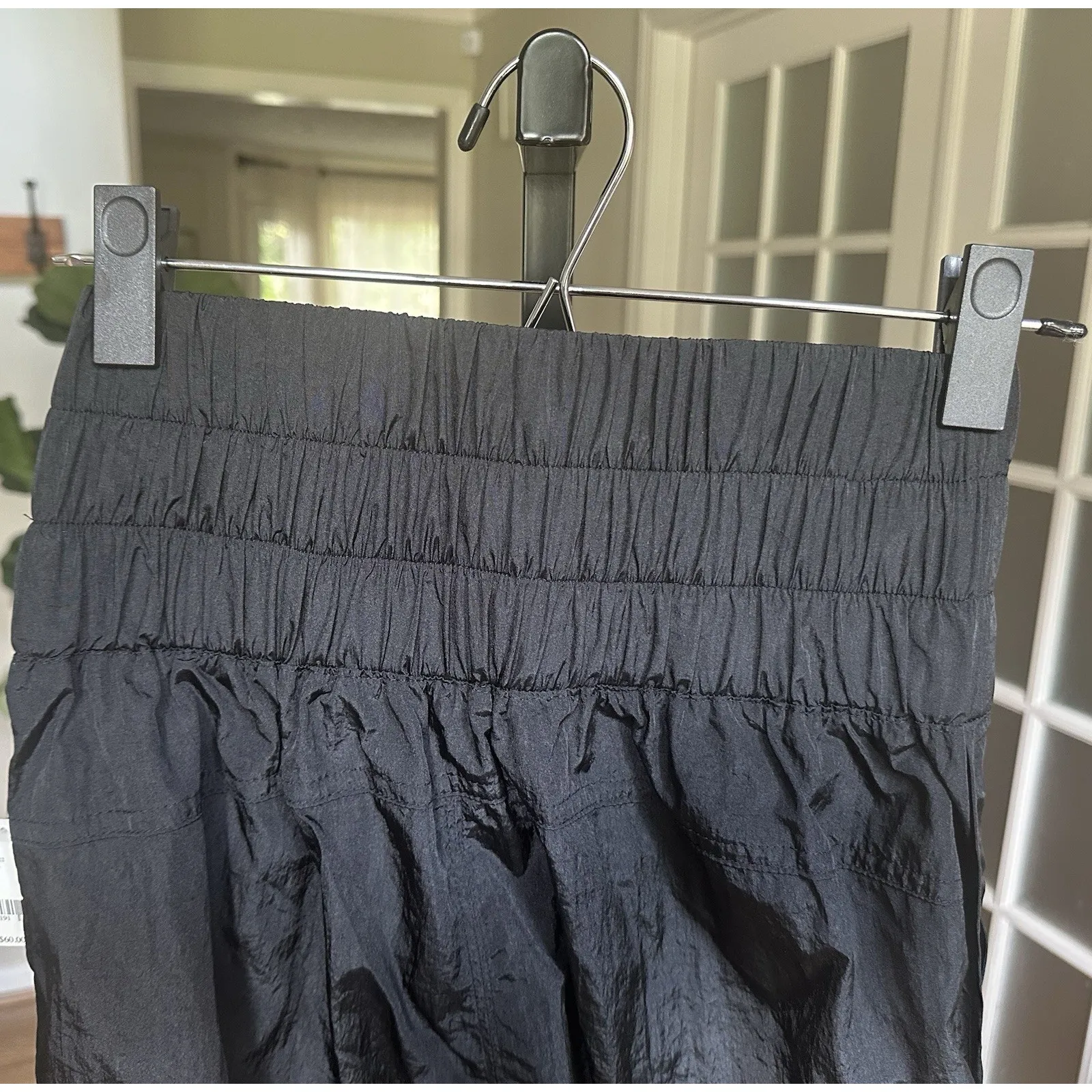 FP Movement The Way Home Joggers Black XS High Rise Nylon Track Pants NWT $60 - Image 6